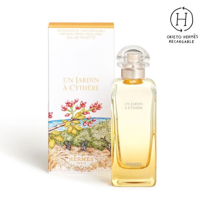 Perfume un jardín en Cythera de Hermès.